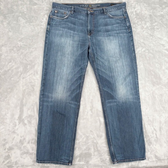Lucky Brand Other - Lucky Brand Vintage Straight Jeans Mens 40x32 (Fits‎ 41x31) Blue Denim Classic